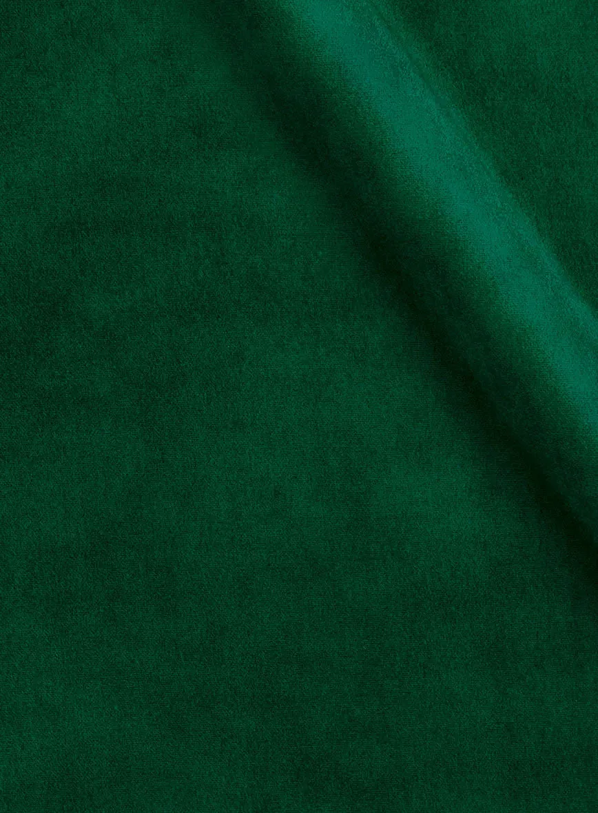 Emerald Green Velvet Tuxedo Suit