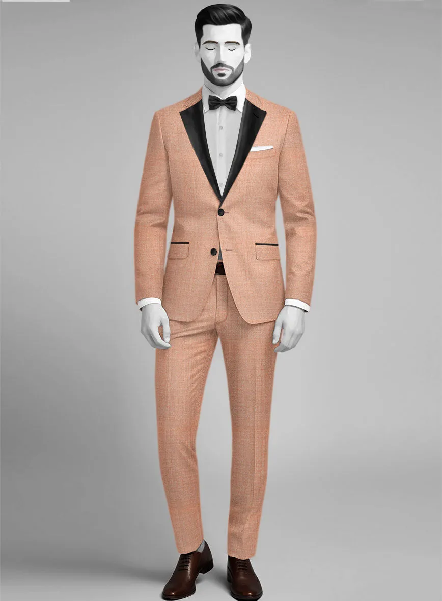 Napolean Spring Salmon Pink Tuxedo Suit