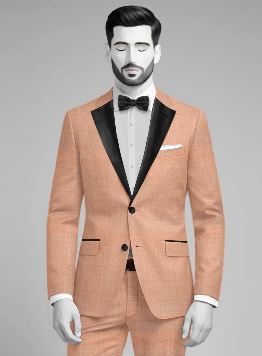 Napolean Spring Salmon Pink Tuxedo Suit