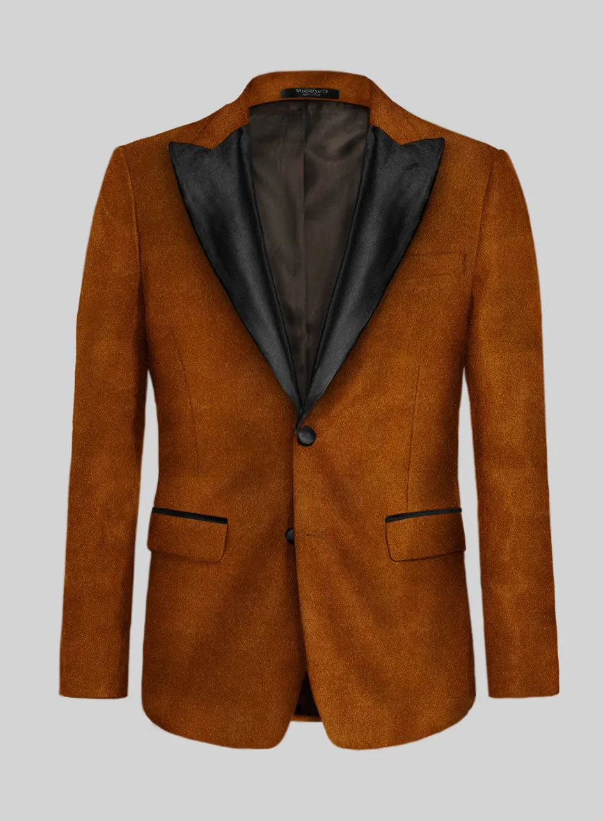 Windsor Tan Velvet Tuxedo Suit